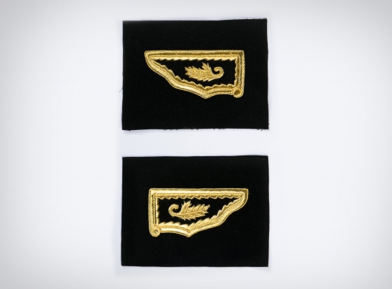 Distintivo de Gola Exército Intendência